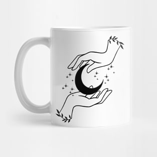 Moon Halloween Art Mug